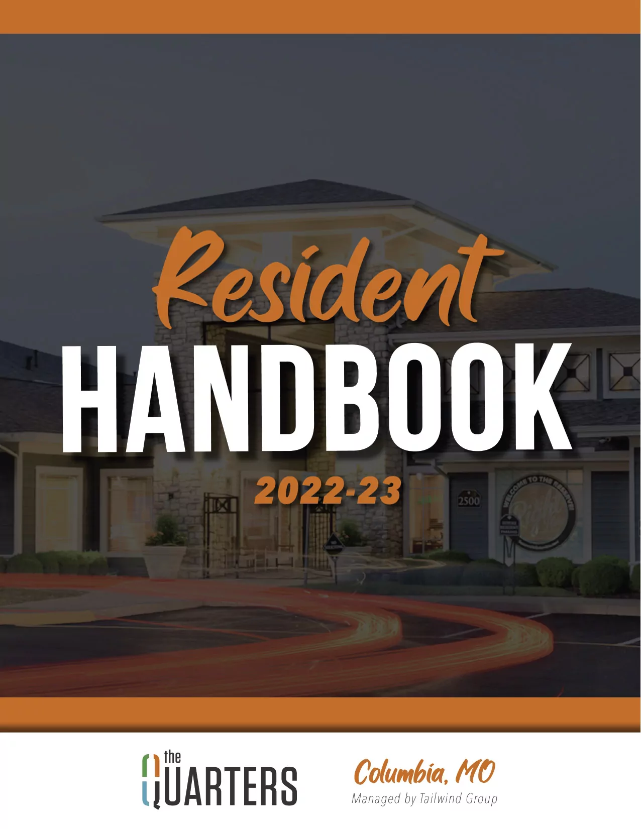 Quarters Columbia Resident Handbook